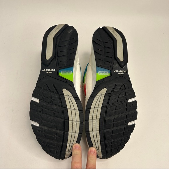 New Balance 992 “White Neon Cyan” 2023 - Picture 7 of 8